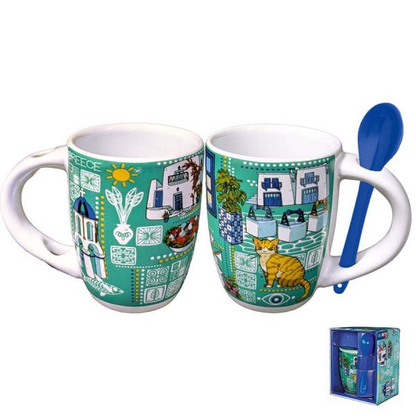 ΚΟΥΠΑ ΜΕ ΚΟΥΤΑΛΙ ΜΕ ΓΑΤΑ /6Χ7ΕΚ /ΣΥΣΚ6