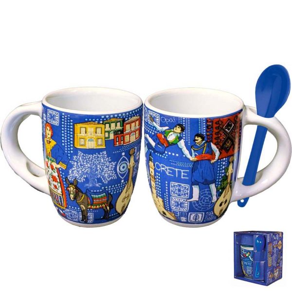 ΚΟΥΠΑ ΜΕ ΚΟΥΤΑΛΙ ΜΕ ΚΡΗΤΙΚΟΥΣ ΧΟΡΕΥΤΕΣ /6X7ΕΚ /ΣΥΣΚ6