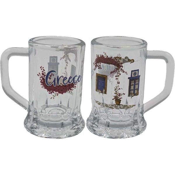 ΣΦΗΝΟΠΟΤΗΡΟ ΜΕ ΧΕΡΑΚΙ ΒΟΥΚΑΜΒΙΛΙΑ GREECE /6Χ4,5CM /ΣΥΣΚ12