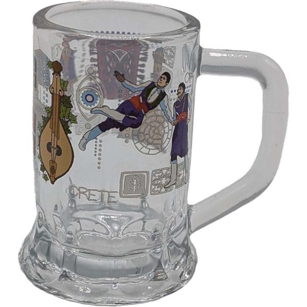 SHOT GLASS CRETAN /6Χ4,5CM