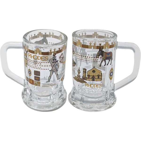 SHOT GLASS RHODES /6Χ4,5CM