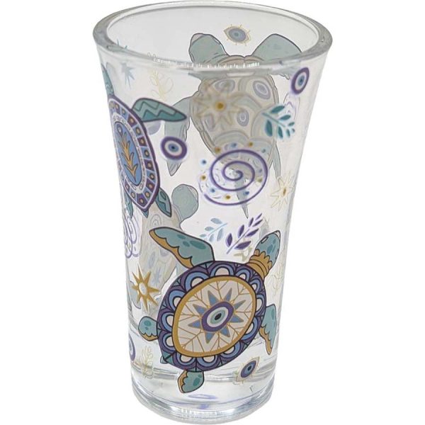 SHOT GLASS WITH TURTLES GREECE /5X9CM