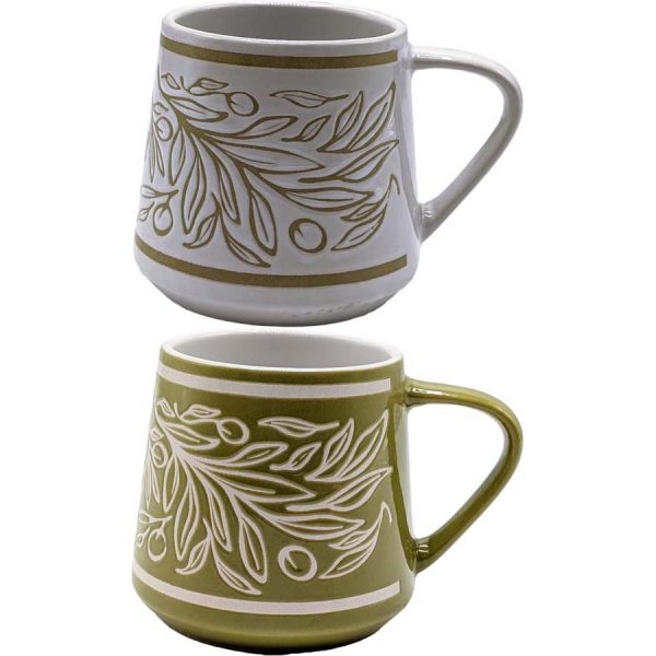 ΚΟΥΠΑ ΚΕΡΑΜΙΚΗ ΦΥΛΛΑ ΕΛΙΑΣ GREECE ΛΑΔΙ /7,5Χ8,7ΕΚ /ΣΥΣΚ12